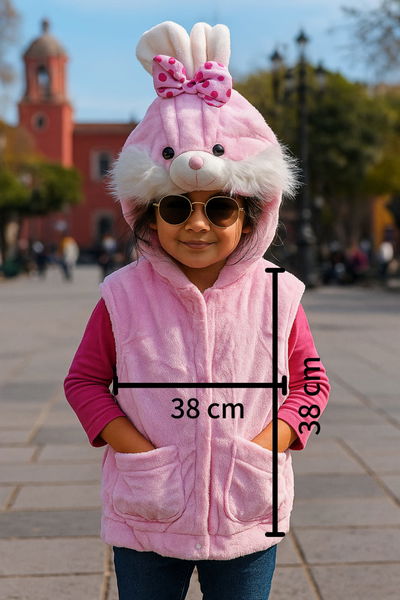 art.1520 chaleco niños personajes varios, dos medidas