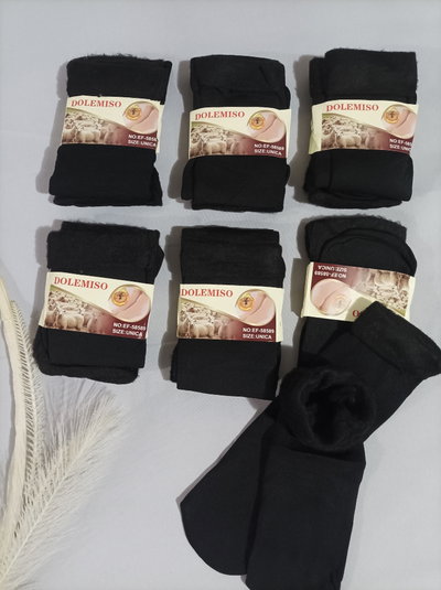 Art 210-E Medias de lycra frisadas por docena