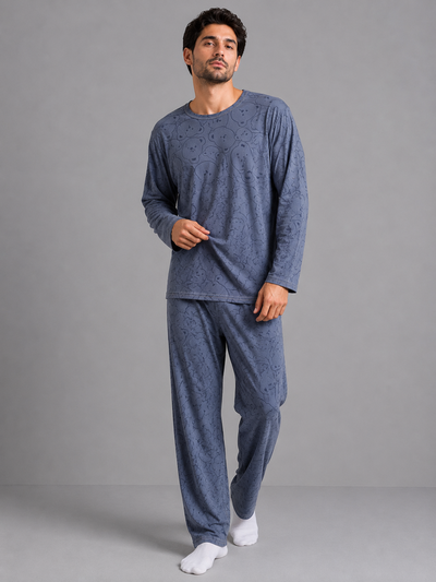 Art.1547 pijama de algodón con lycra hombre