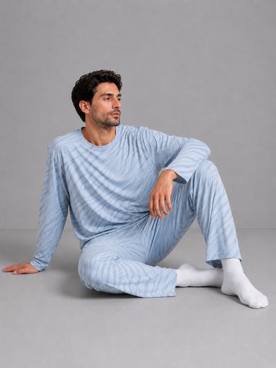 Art.1547 pijama de algodón con lycra hombre