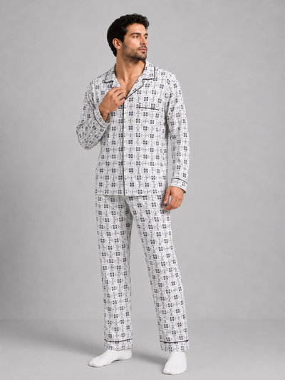 1548 pijama camisero de algodón
