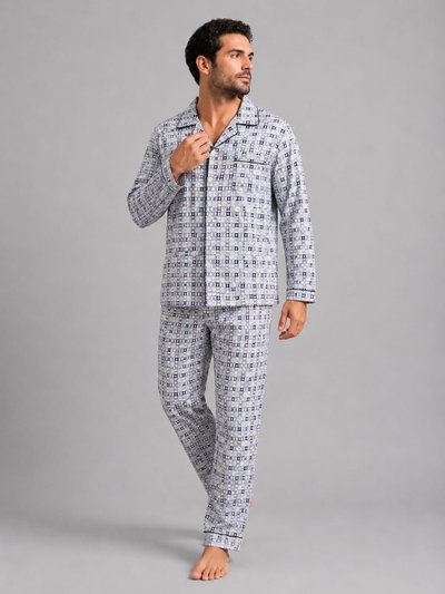 1548 pijama camisero de algodon