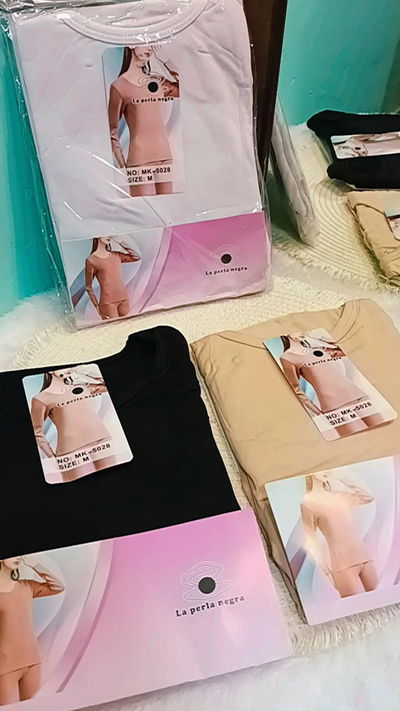 Art.1411 Camisetas térmicas básicas perla negra
