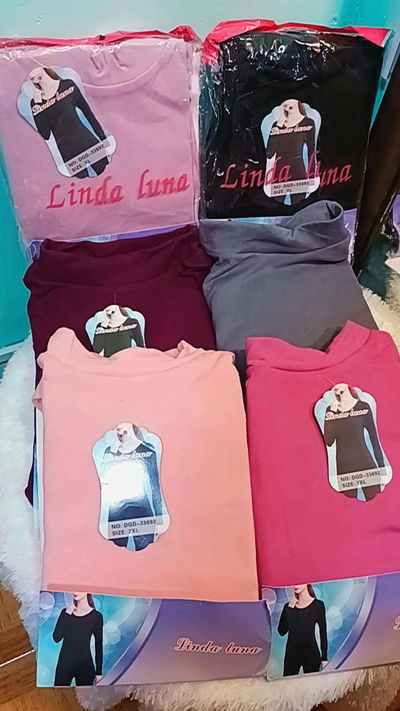 Art 1410 polera frizada linda luna
