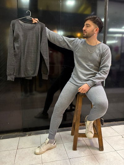 Art 1511 pijama de algodon con friza 