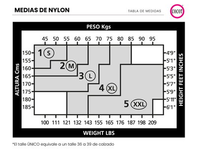 Art 76/34 media lycra cocot color tostado