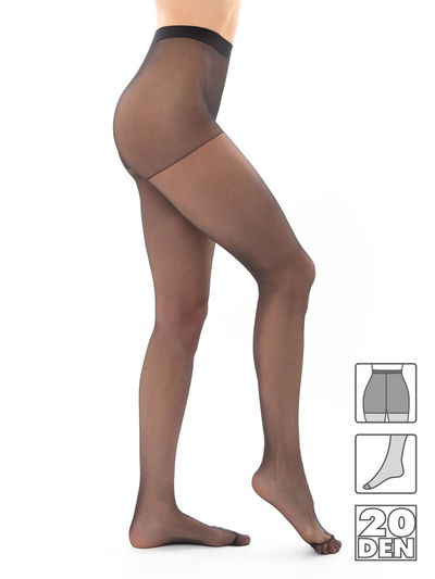 Art 76/N media lycra cocot color negro