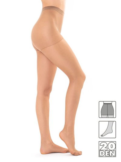 Art 76/34 media lycra cocot color tostado
