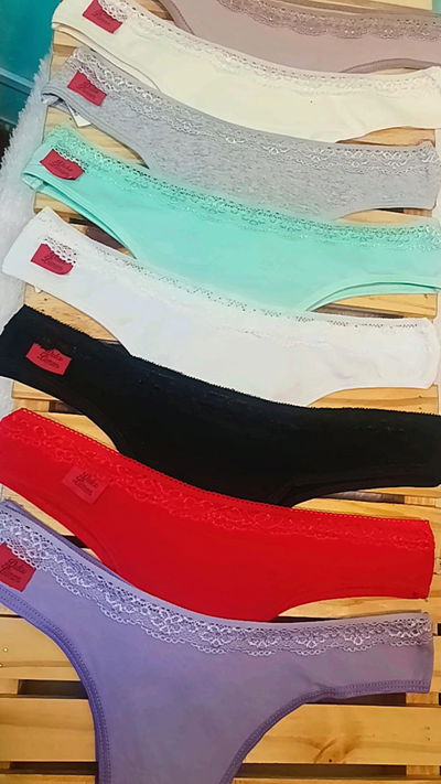 ART DL116 COLALESS CON PUNTILLA EN CINTURA X3