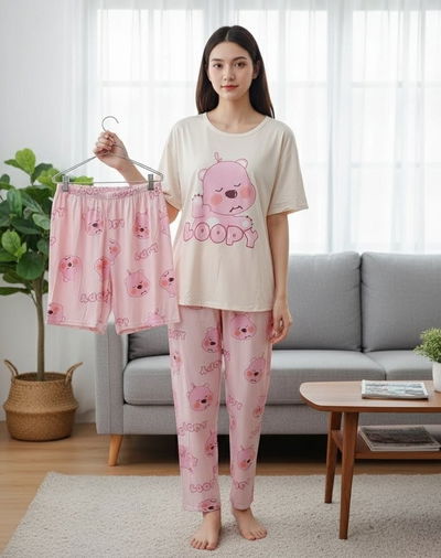 Art.1523 Pijama 3 piezas LOOPY