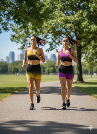 Art.6004 conjunto bicolor cruzado atras con calza efecto push