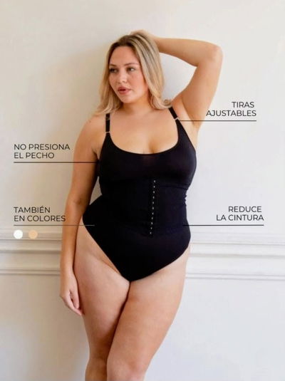 Art 1600 body reductor con faja de broches