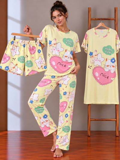 Art 1560 pijama 4 piezas 