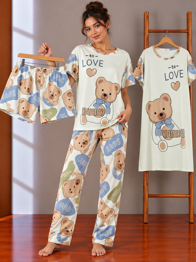 Art 1560 pijama 4 piezas 