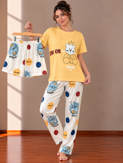 Art.1523 Pijama 3 piezas 