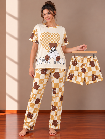 Art.1523 Pijama 3 piezas 