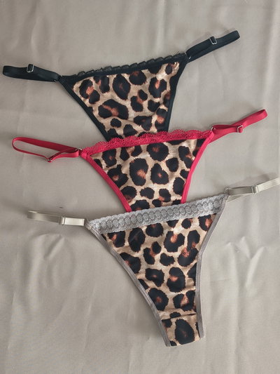 Art.235 Colaless regulable lycra print x3 