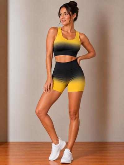 Art.6004 Conjunto bicolor efecto push 