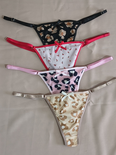 Art.228 Colaless regulable morley estampada (x3-x12)