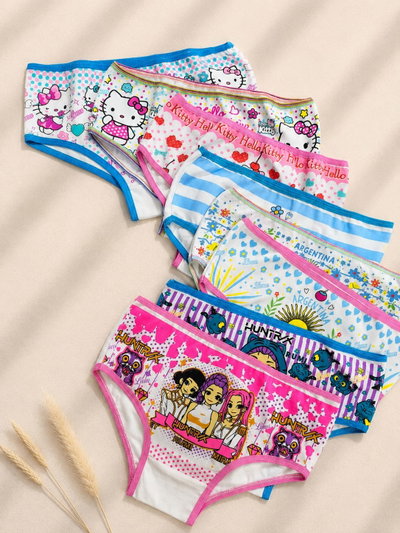 Art K2201 Bombacha estampada juvenil Luna x3