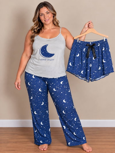 Art 1535 Pijama T.especial 3 piezas