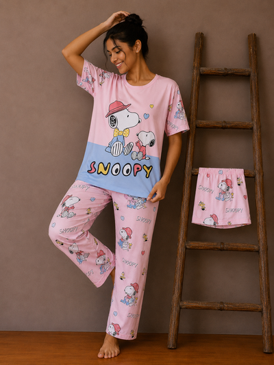 Art.1523 Pijama 3 piezas mujer