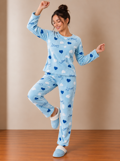 Art.1549 Pijama plush mujer