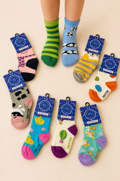 Art M235/1 Medias Rhyton niños x3 T1