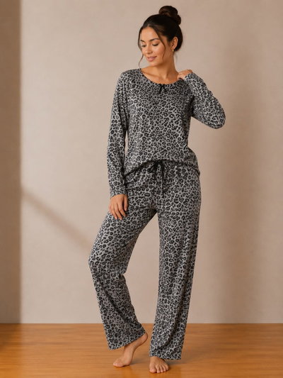 Art.1553 Pijama morley estampado mujer