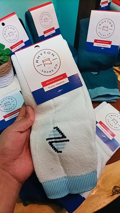 Art 218 medias toalla tejido térmico RHYTON X3