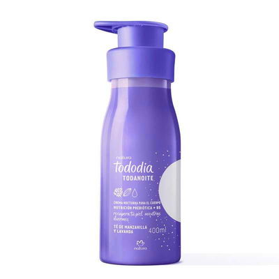 Crema Hidratante Nocturna Té De Manzanilla y Lavanda tododia