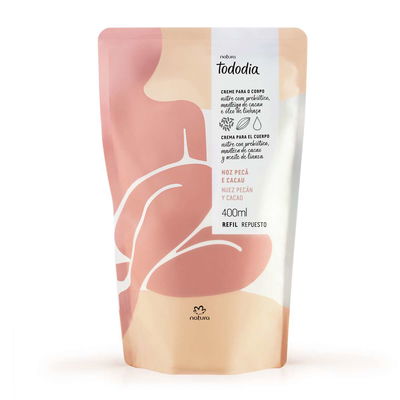 Repuesto Crema Nutritiva Corporal Tododia Nuez Pecán y Cacao