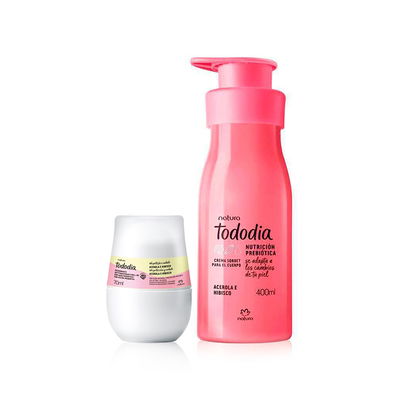 Kit Tododia Acerola e hibisco para todos los días