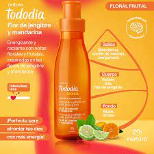 Body Splash Tododia Flor de Jengibre y Mandarina Femenino - 200 ml