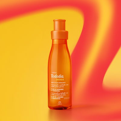 Body Splash Tododia Flor de Jengibre y Mandarina Femenino - 200 ml