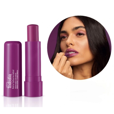 Balsamo Labial Ciruela y flor de vainilla
