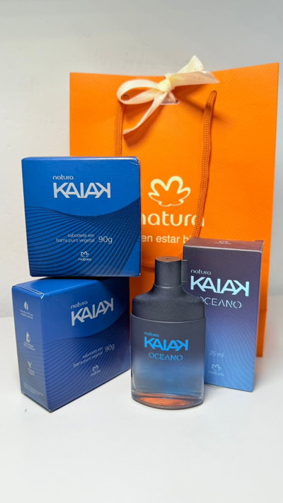 Kit regalo para papá (perfume 25ml + jabones x2 90g)