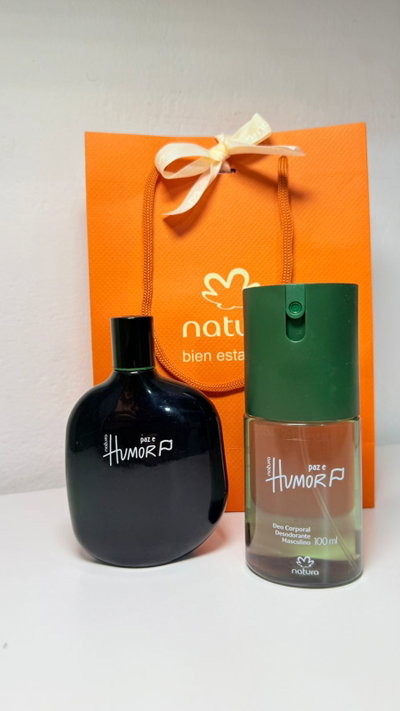 kit Regalo dia del padre humor paz (Spray corporal + perfume 100ml)