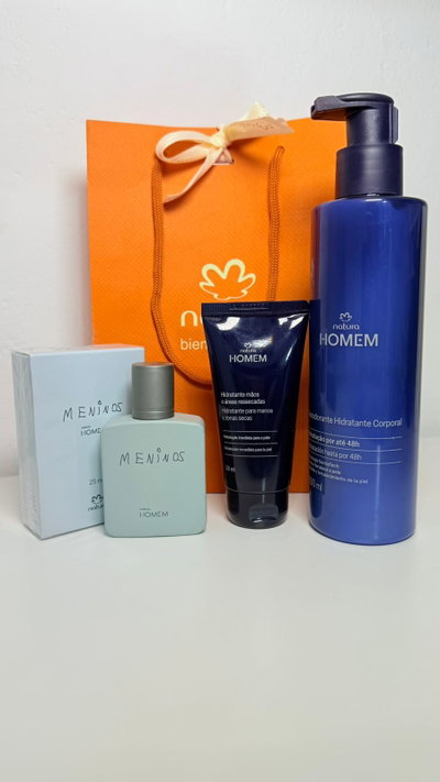 Regalo Padres homem (Crema de manos, perfume y crema corporal)