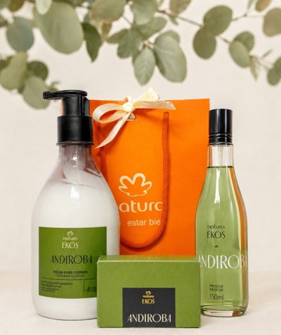 Regalo Padres Andiroba (Eau de Toilette , Jabón en Barra y crema corporal)