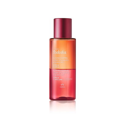 Aceite bifásico corporal Tododia cereza y avellana - 120 ml - Tododia