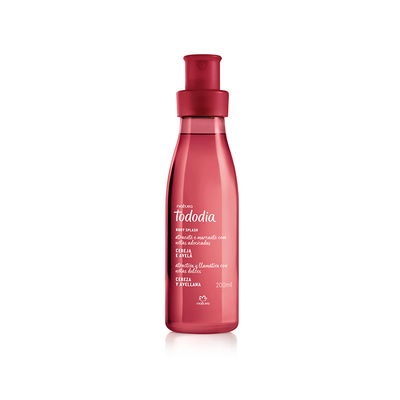Body Splash Tododia cereza y avellana Femenino - 200 ml
