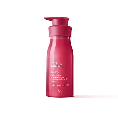 Crema Nutritiva Tododia cereza y avellana 400 ml