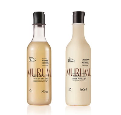 Ekos murumuru rutina básica - shampoo y accondicionador