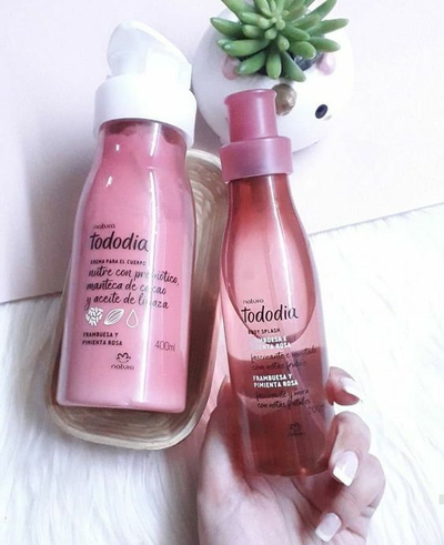 Kit tododia mora roja y jabuticaba: Crema + jabones + body splash + desodorante