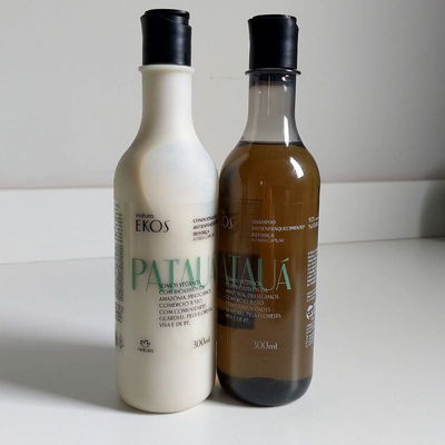 Ekos patauá rutina básica - shampoo y accondicionador