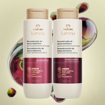 Kit Lumina reconstrucción- Shampoo y accondicionador