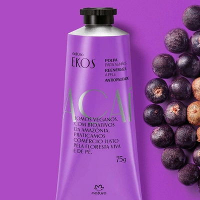 Crema Hidratante para Manos Ekos Acai-75g