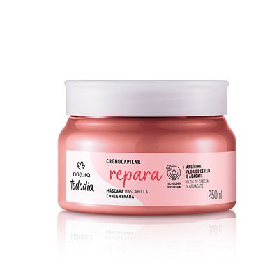 Máscara concentrada reparadora flor de cereza y palta - 250 ml - Tododia