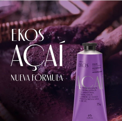 Crema Hidratante para Manos Ekos Acai-75g